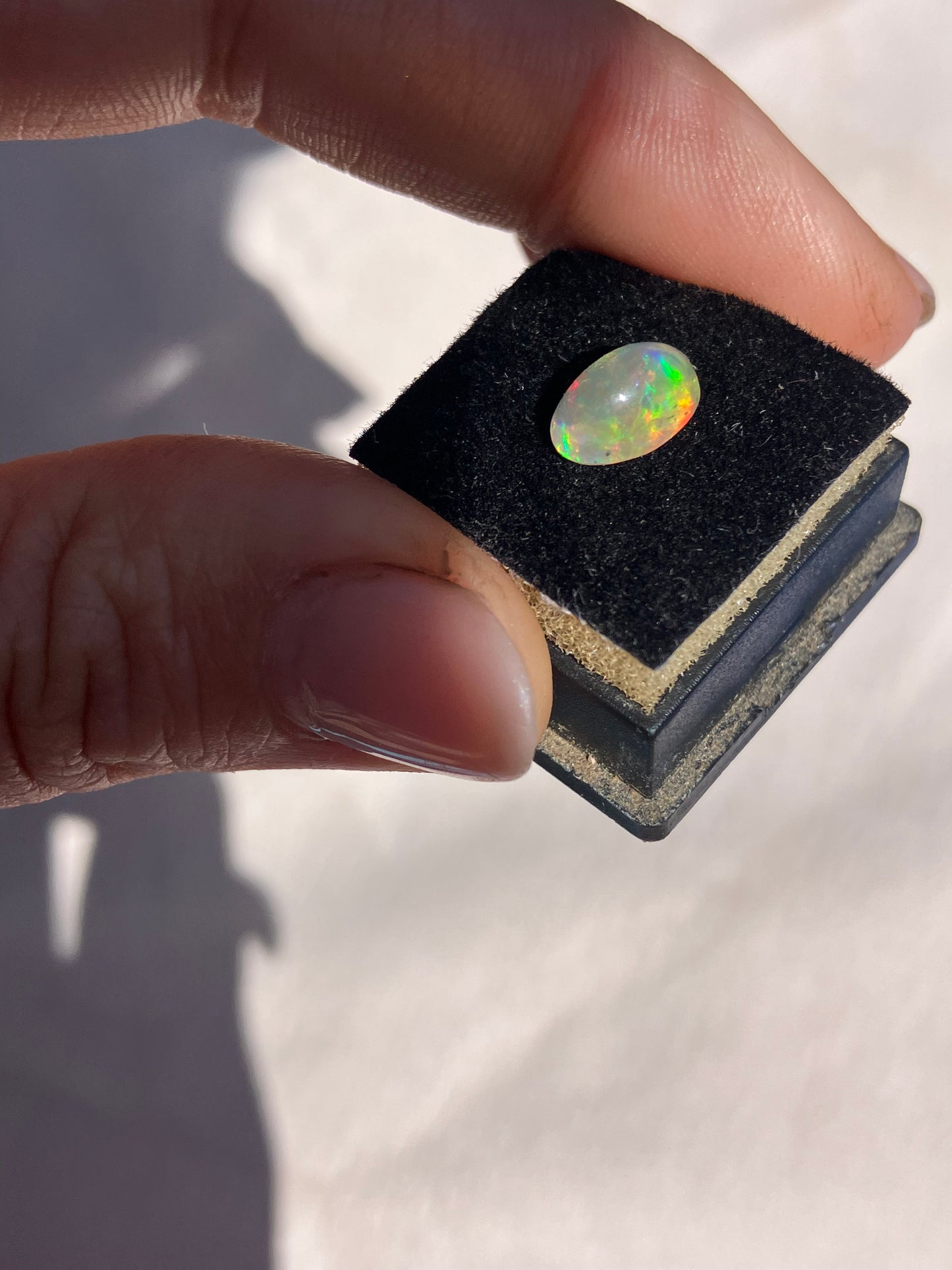 Ópalo Mexicano Anillo Personalizable