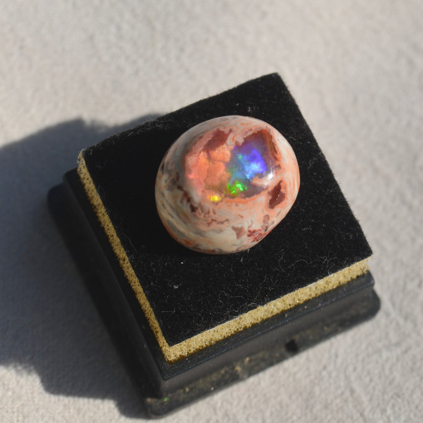 Ópalo Mexicano Anillo Personalizable