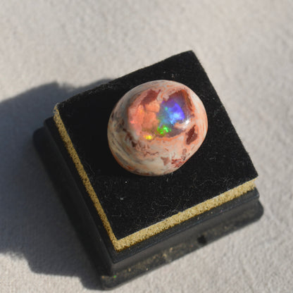 Ópalo Mexicano Anillo Personalizable