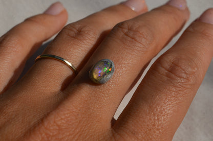 Ópalo Mexicano Anillo Personalizable