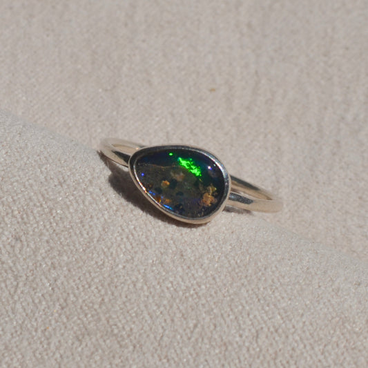 Anillo de Ópalo mexicano
