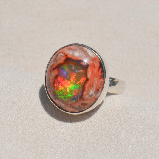 Anillo de Ópalo de mexicano