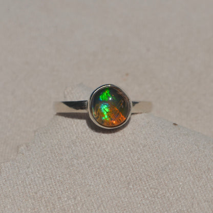 Anillo de Ópalo de mexicano