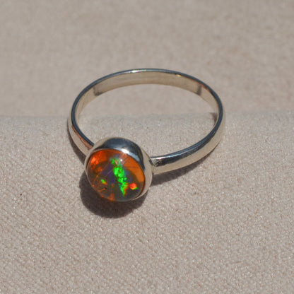 Anillo de Ópalo de mexicano