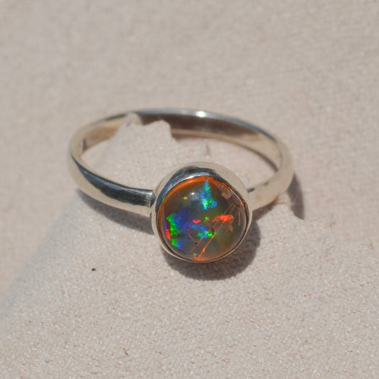 Anillo de Ópalo de mexicano