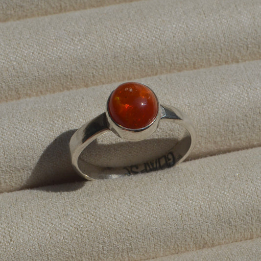 Anillo ESENCIA con Ópalo de Fuego