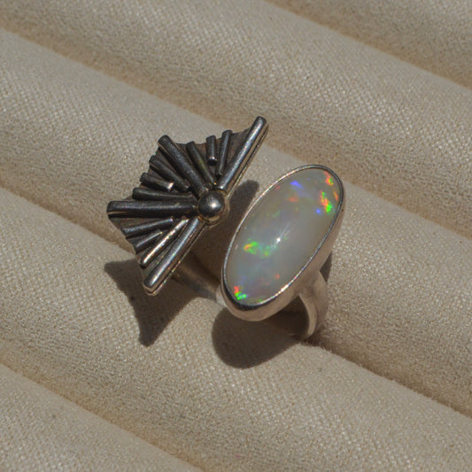 Anillo SUNSET Opalo australiano