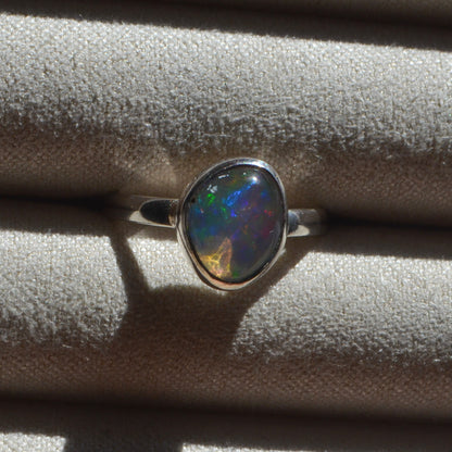 Anillo ESENCIA con Opalo mexicano
