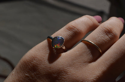 Anillo ESENCIA con Opalo mexicano