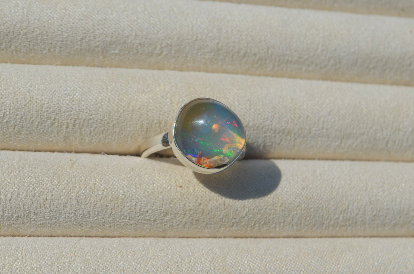 Anillo ESENCIA con Opalo mexicano