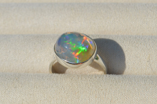 Anillo ESENCIA con Opalo mexicano