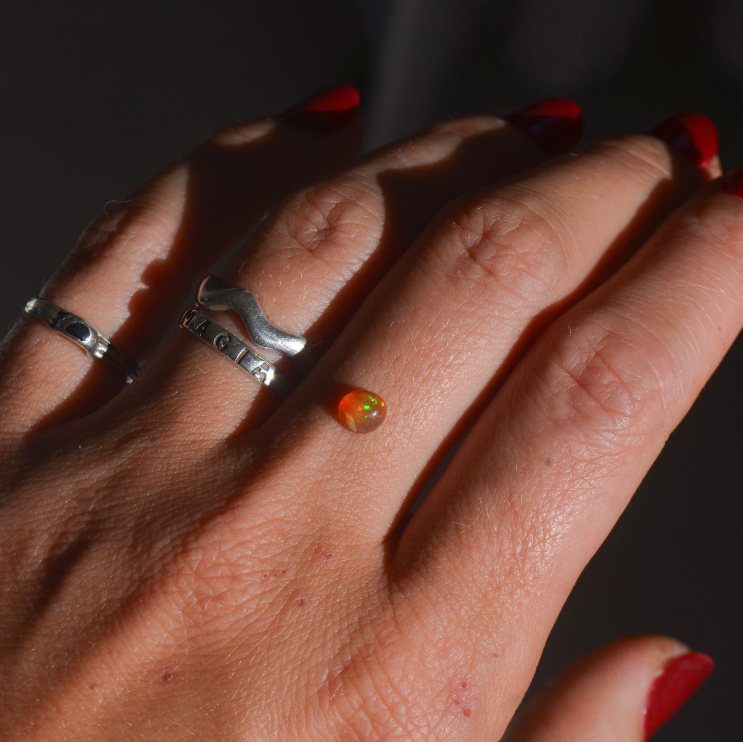 Opalo mexicano para anillo o dije personalizado