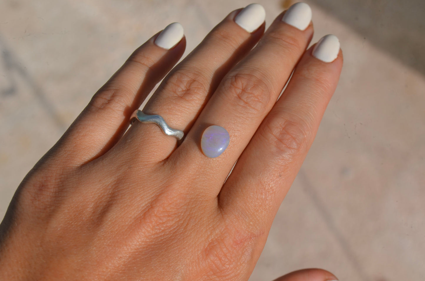 Opalo australiano para anillo o dije personalizado