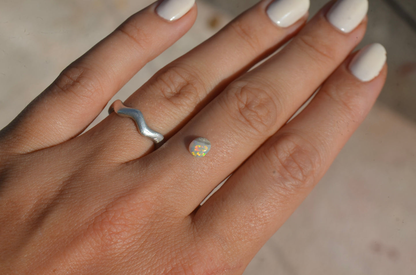 Opalo australiano para anillo o dije personalizado