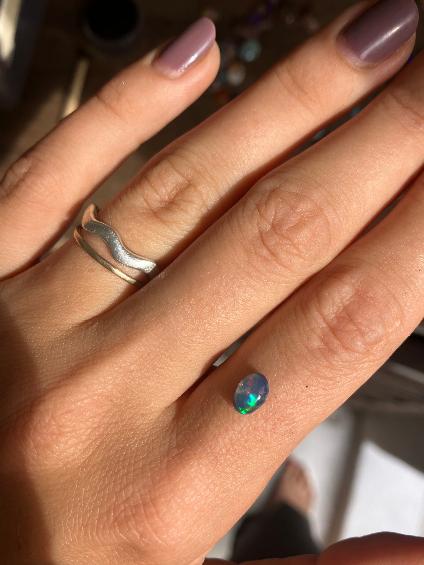 Opalo mexicano para anillo o dije personalizado