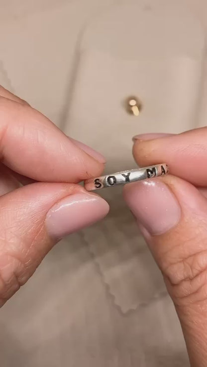 Anillo SOY MAGIA