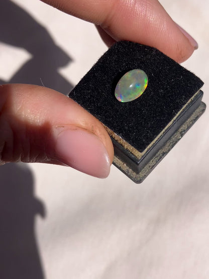 Ópalo Mexicano Anillo Personalizable